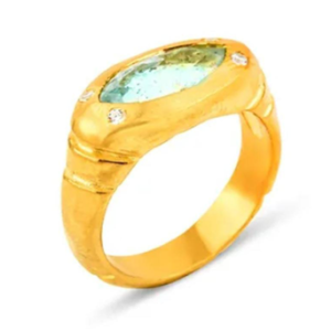 Gold-plated-silver-ring