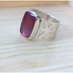 Tourmaline-silver-ring